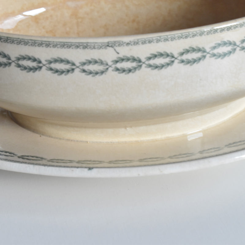 アンティークソーシエール 蓋付き サルグミンヌ Nobilis（ノビリス）