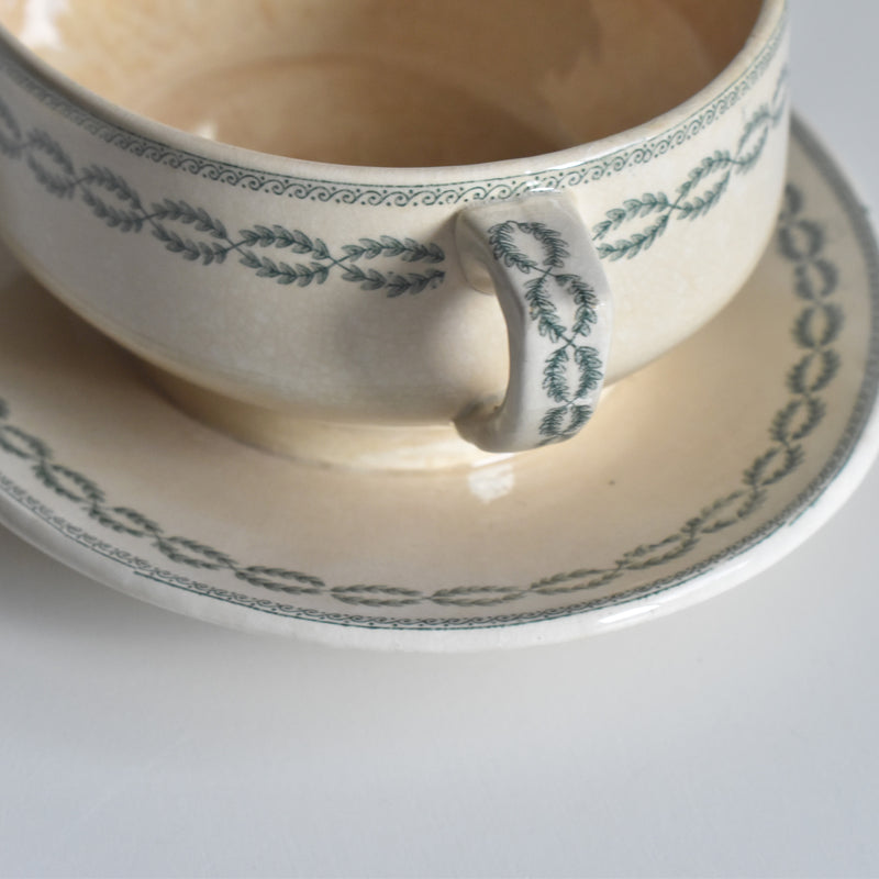 アンティークソーシエール 蓋付き サルグミンヌ Nobilis（ノビリス）