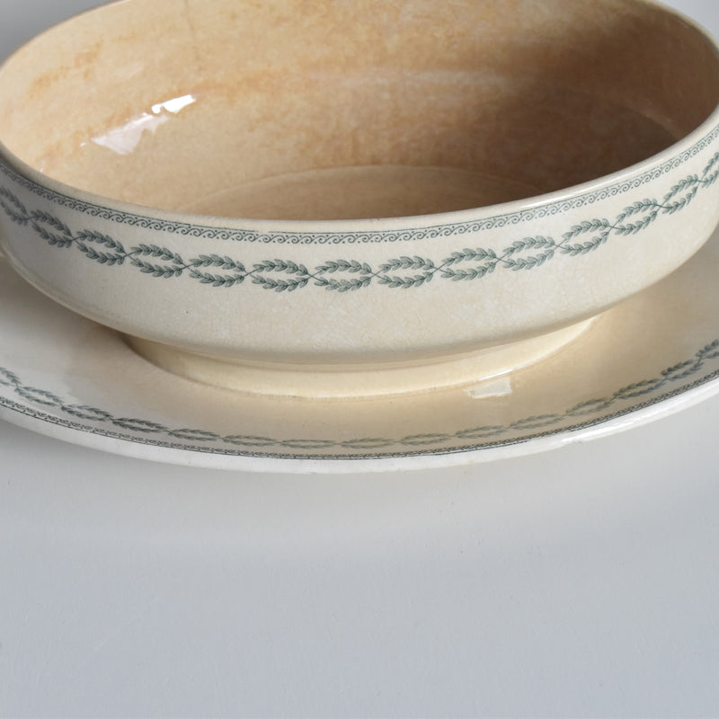 アンティークソーシエール 蓋付き サルグミンヌ Nobilis（ノビリス）