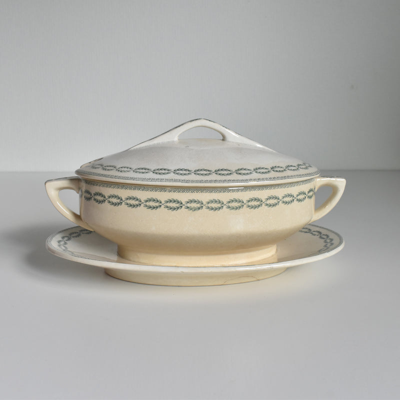 アンティークソーシエール 蓋付き サルグミンヌ Nobilis（ノビリス）