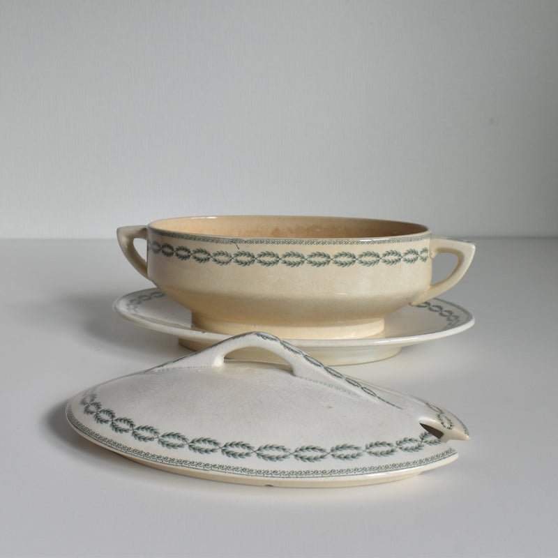 アンティークソーシエール 蓋付き サルグミンヌ Nobilis（ノビリス）