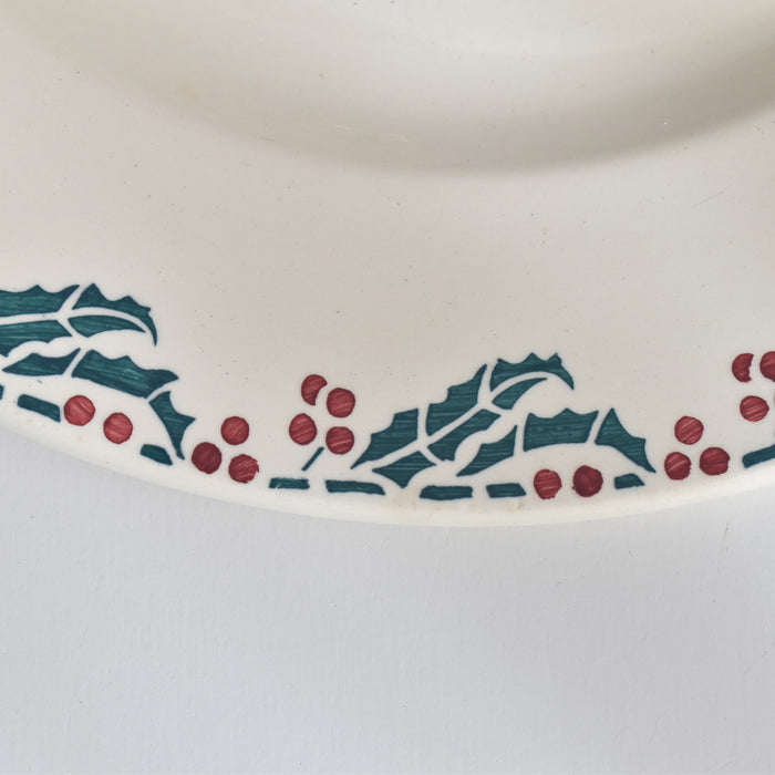 ヴィンテージ大皿 ディゴワン＆サルグミンヌ Houx（柊）