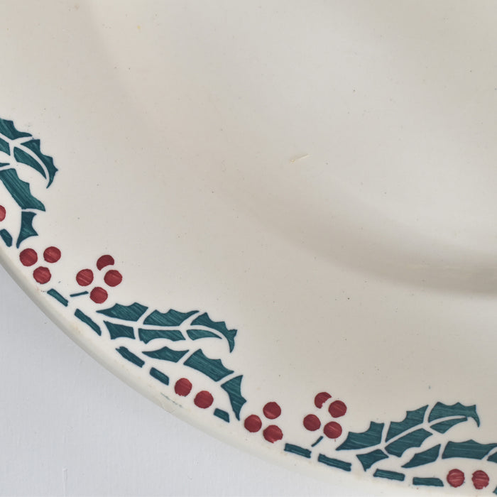 ヴィンテージ大皿 ディゴワン＆サルグミンヌ Houx（柊）