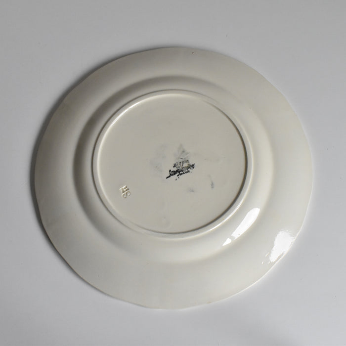 ヴィンテージ大皿 ディゴワン＆サルグミンヌ Rohan （花リム） 31cm