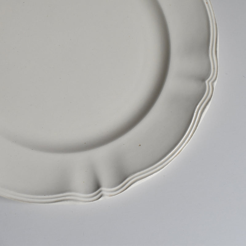 ヴィンテージ大皿 ディゴワン＆サルグミンヌ Rohan （花リム） 31cm