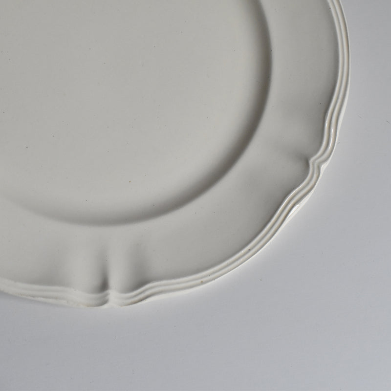 ヴィンテージ大皿 ディゴワン＆サルグミンヌ Rohan （花リム） 31cm