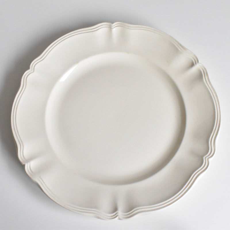 ヴィンテージ大皿 ディゴワン＆サルグミンヌ Rohan （花リム） 34cm