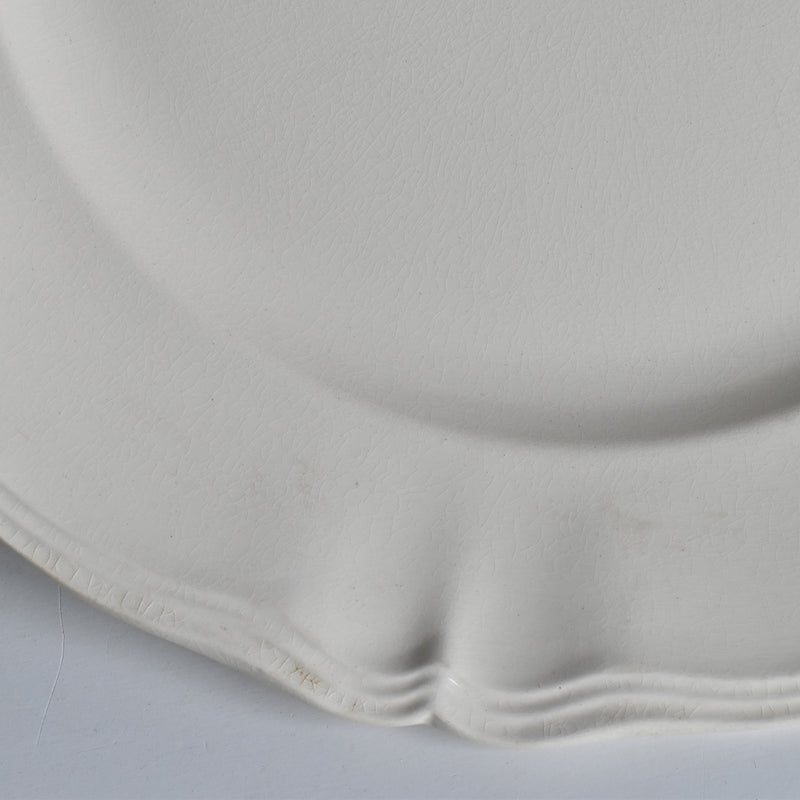 ヴィンテージ大皿 ディゴワン＆サルグミンヌ Rohan （花リム） 34cm