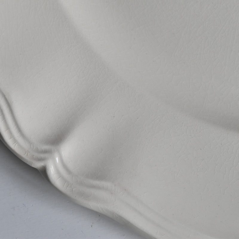 ヴィンテージ大皿 ディゴワン＆サルグミンヌ Rohan （花リム） 34cm