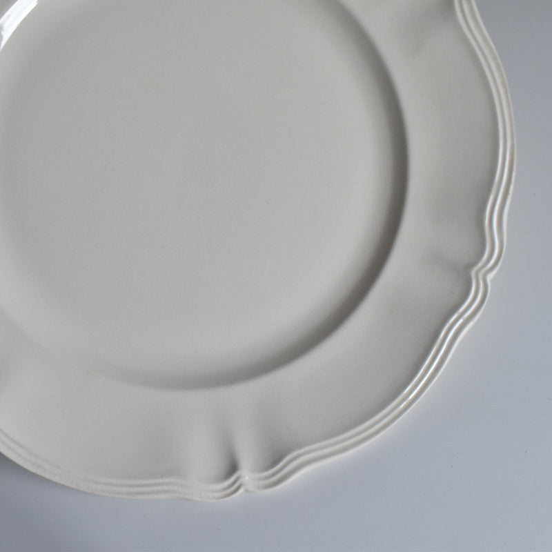 ヴィンテージ大皿 ディゴワン＆サルグミンヌ Rohan （花リム） 34cm