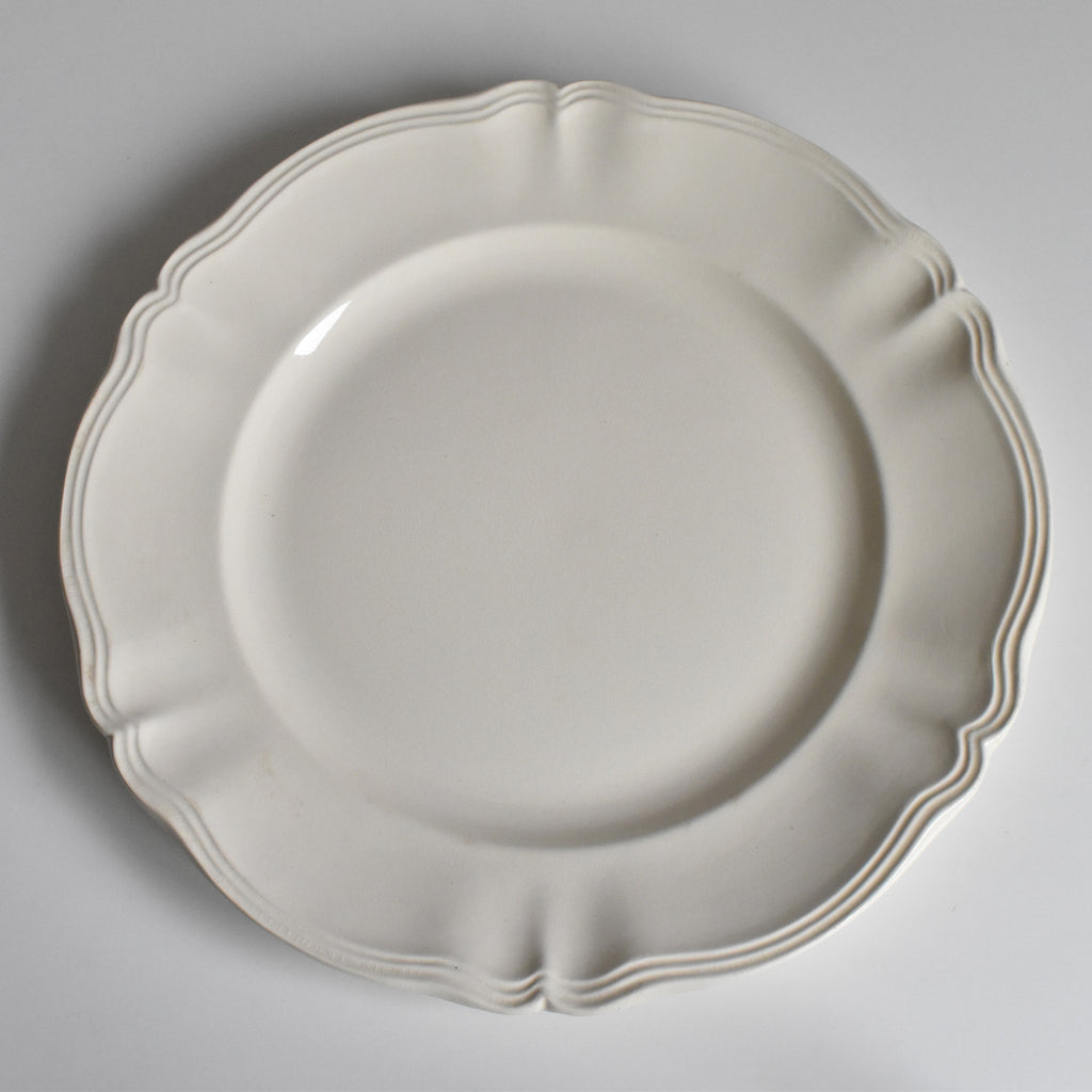 ヴィンテージ大皿 ディゴワン＆サルグミンヌ Rohan （花リム） 34cm