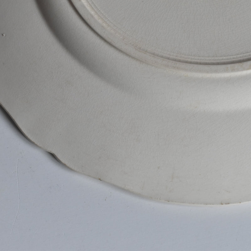 ヴィンテージ大皿 ディゴワン＆サルグミンヌ Rohan （花リム） 34cm