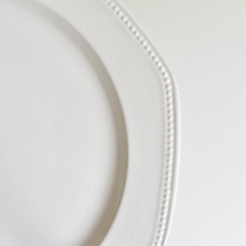 Vintage Large Plate Longchamp Octagonal