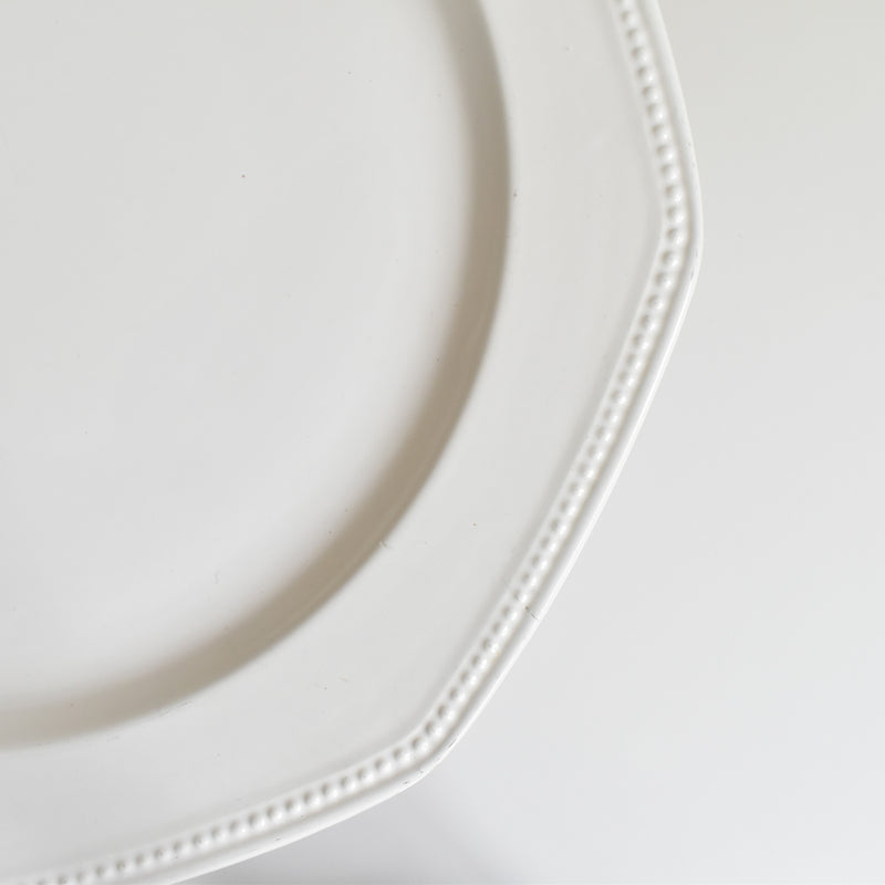Vintage Large Plate Longchamp Octagonal