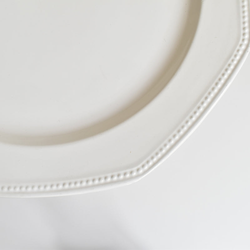 Vintage Large Plate Longchamp Octagonal