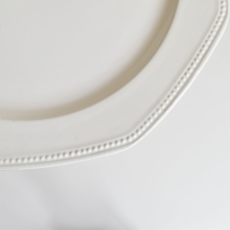 Vintage Large Plate Longchamp Octagonal
