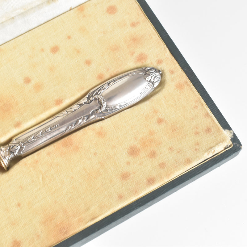 アンティーク 銀アスパラガスサーバー Pierre Bezon