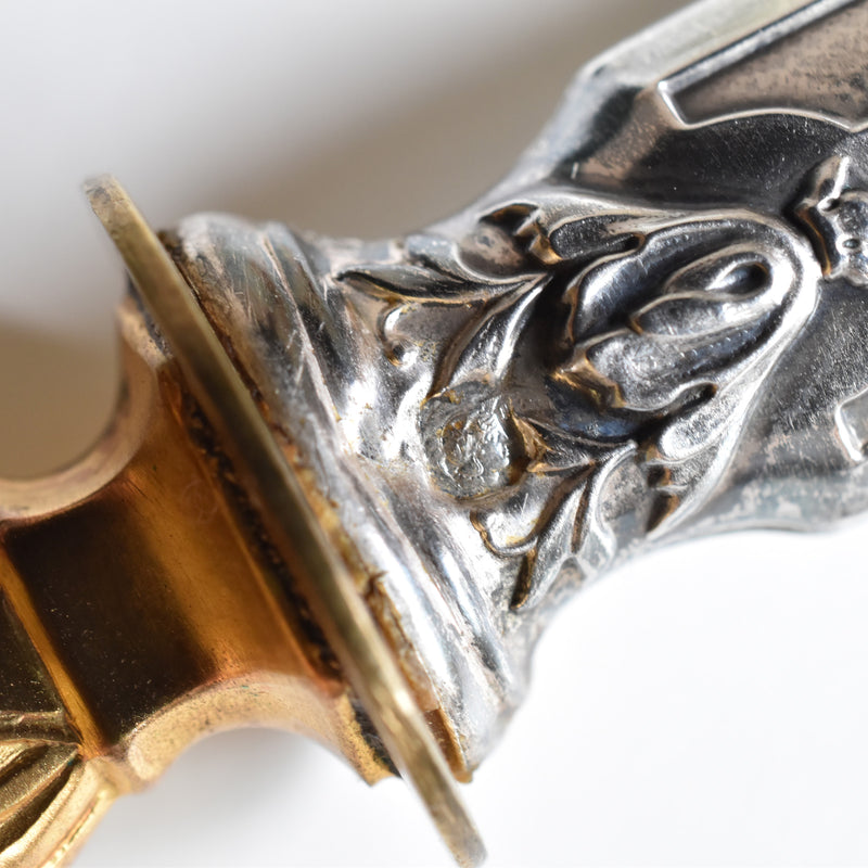 アンティーク 銀アスパラガスサーバー Pierre Bezon