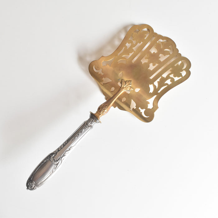 アンティーク 銀アスパラガスサーバー Pierre Bezon