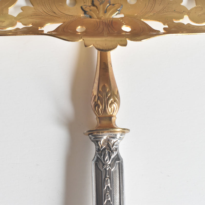 アンティーク 銀アスパラガスサーバー Pierre Bezon