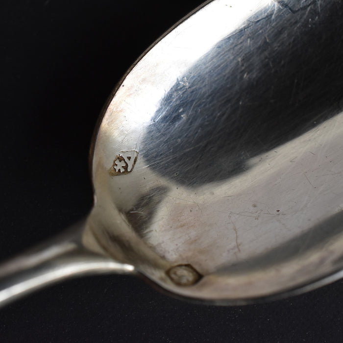 アンティーク 銀デザートスプーン