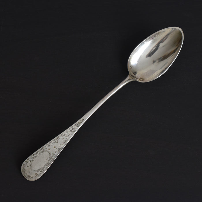 アンティーク 銀デザートスプーン