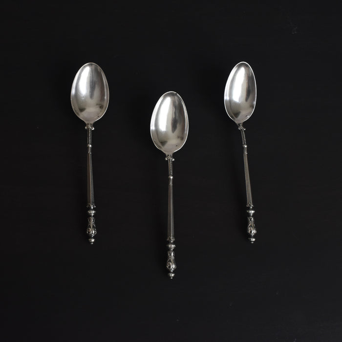 アンティーク 銀デザートスプーン Edmond Bonnesoeur（エドモン・ボンヌスール）