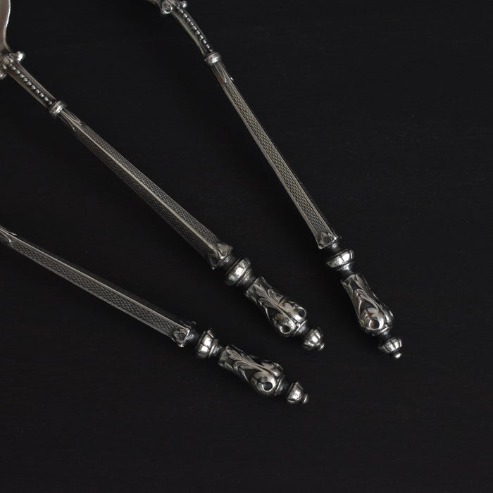 アンティーク 銀デザートスプーン Edmond Bonnesoeur（エドモン・ボンヌスール）