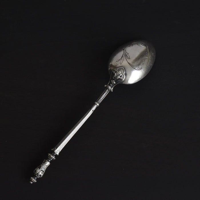 アンティーク 銀デザートスプーン Edmond Bonnesoeur（エドモン・ボンヌスール）