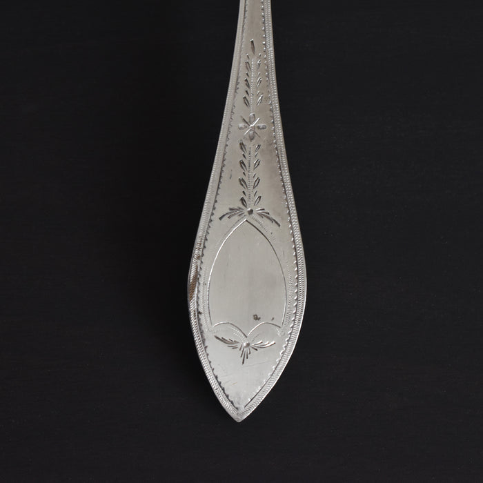 アンティーク 銀シュガースプーン A