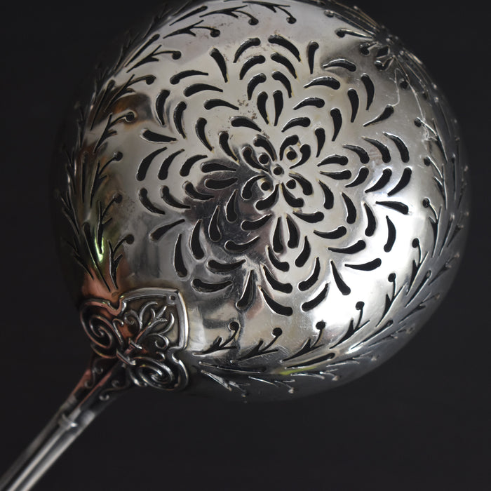 アンティーク 銀シュガースプーン B