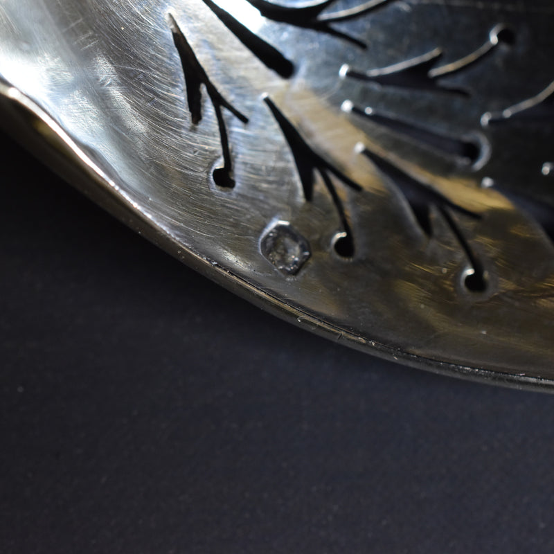 Antique Silver Sugar Spoon B