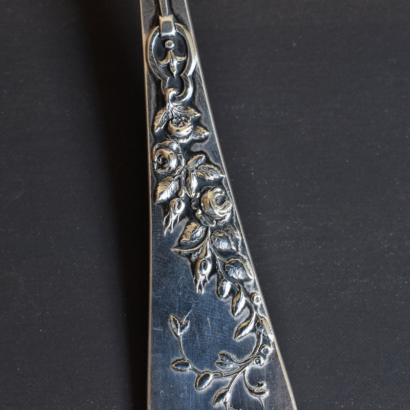 Antique Silver Sugar Spoon B