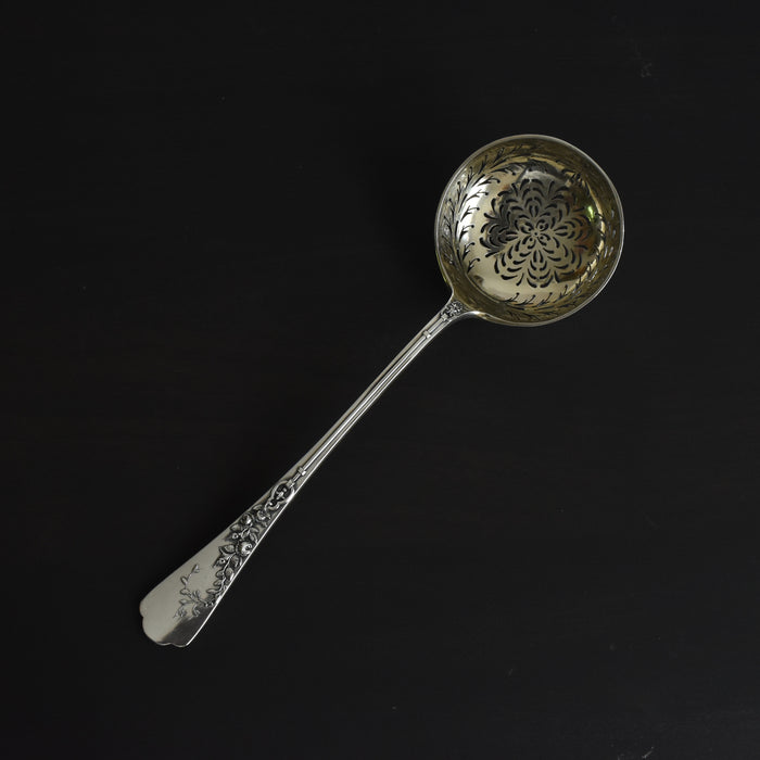 アンティーク 銀シュガースプーン B