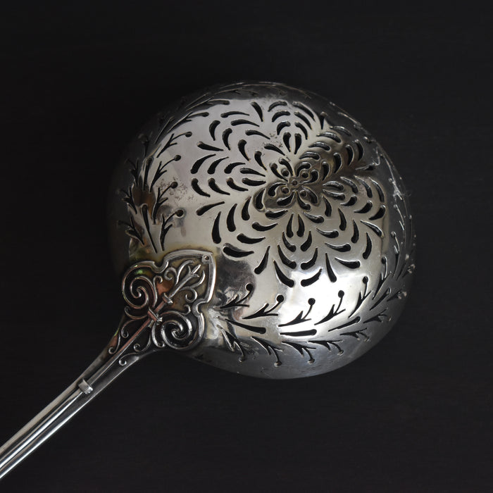 アンティーク 銀シュガースプーン B