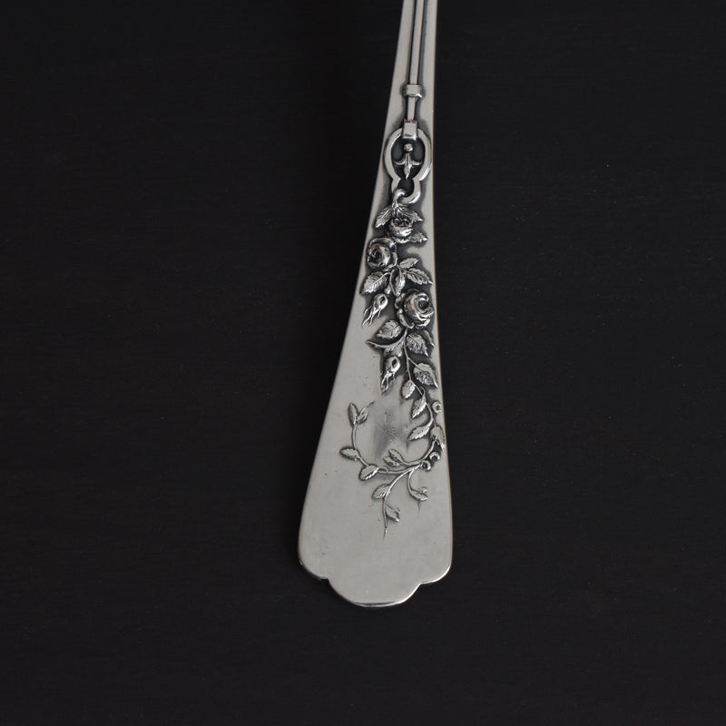 Antique Silver Sugar Spoon B