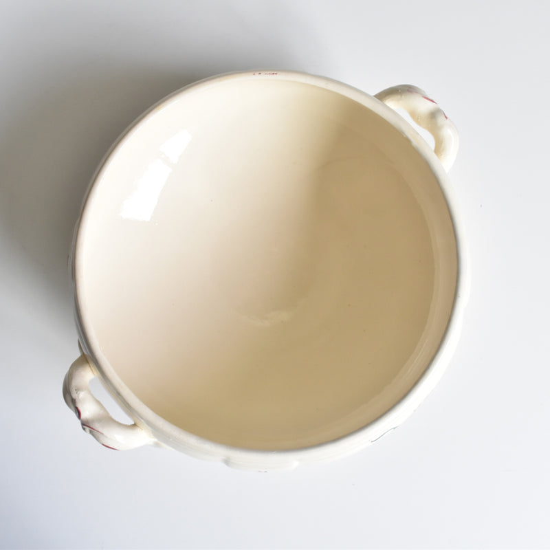Vintage Small Soup Tureen, Digoin & Sarreguemines "Yann"