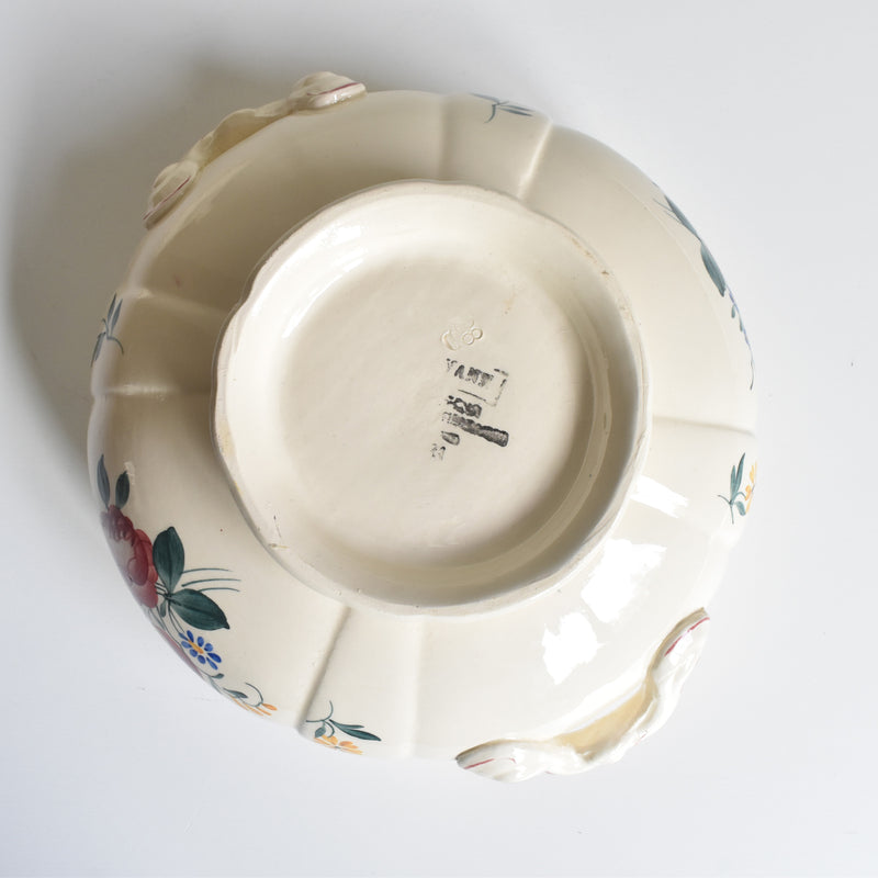 Vintage Small Soup Tureen, Digoin & Sarreguemines "Yann"