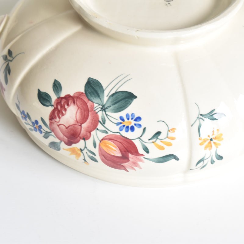 Vintage Small Soup Tureen, Digoin & Sarreguemines "Yann"