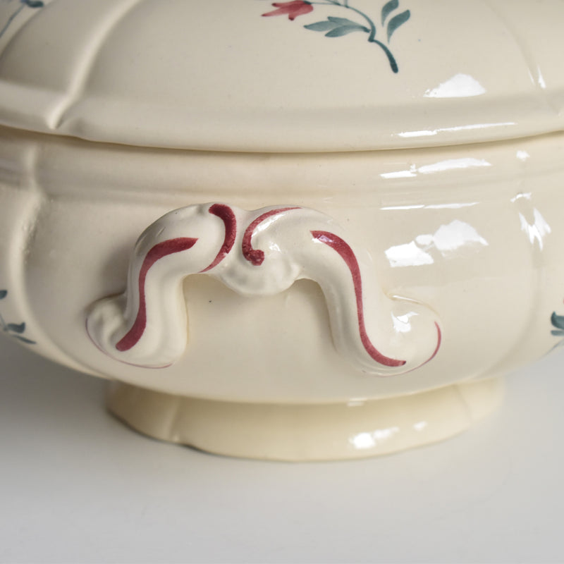 Vintage Small Soup Tureen, Digoin & Sarreguemines "Yann"