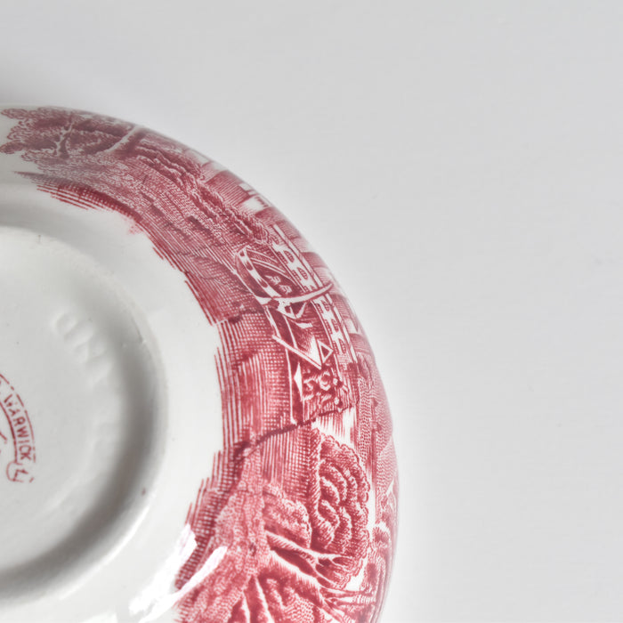 ヴィンテージスープカップ＆ソーサー ROYAL WARWICK ENGLAND