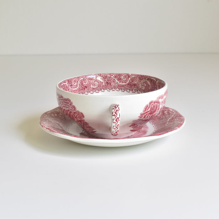 ヴィンテージスープカップ＆ソーサー ROYAL WARWICK ENGLAND