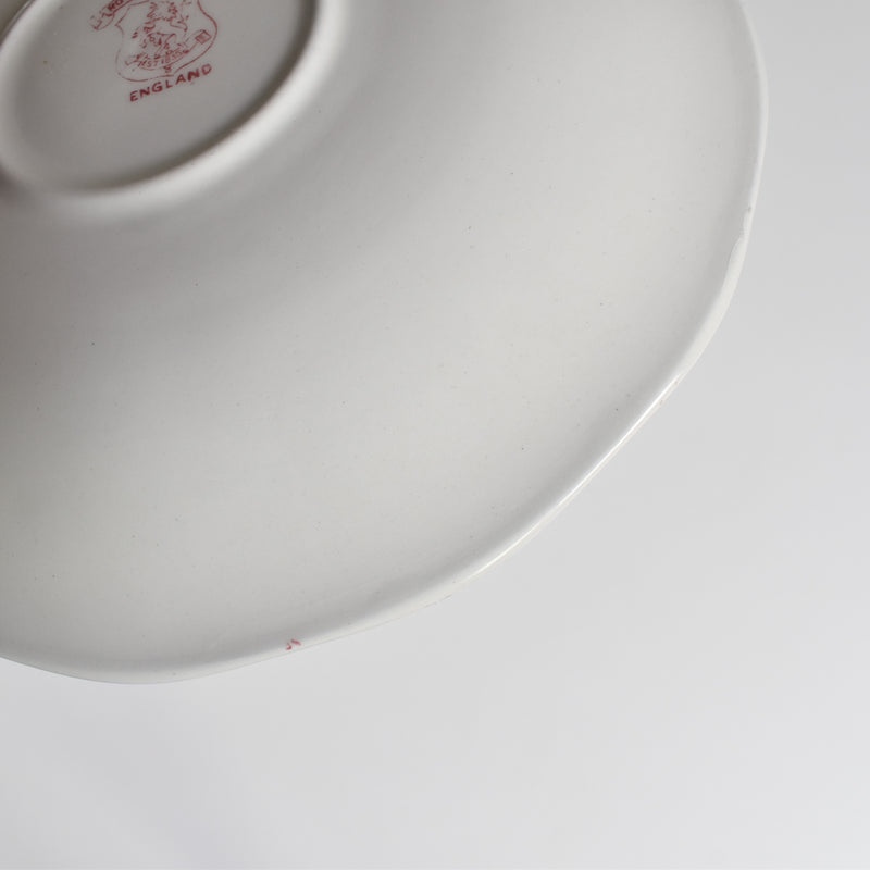 Vintage Soup Cup & Saucer ROYAL WARWICK ENGLAND