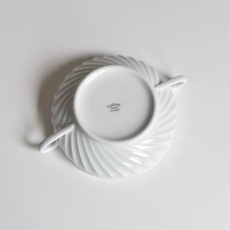 Vintage soup cup, Haviland A