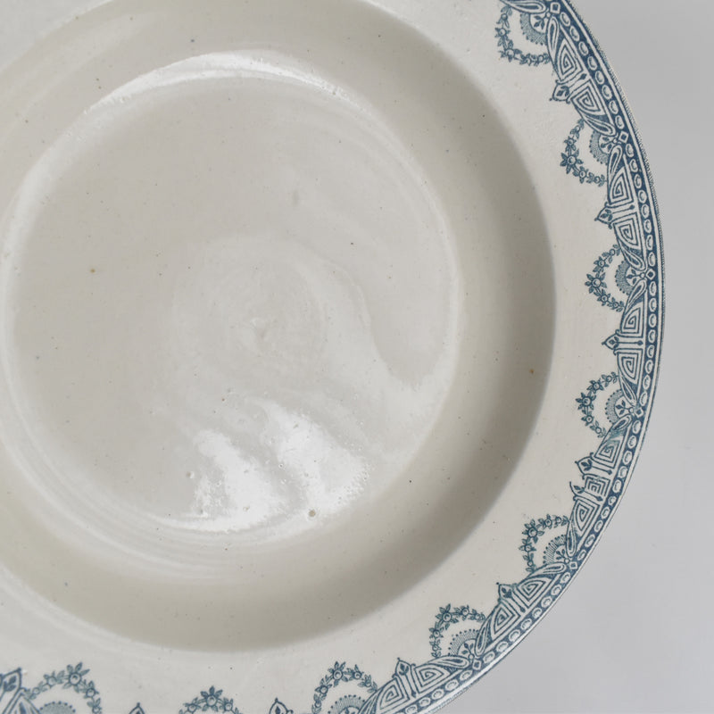 Antique Deep Plate L&G Clairefontaine Récamier (A)