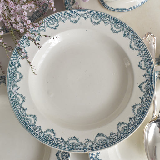 アンティーク深皿 L&Gクレールフォンテーヌ Récamier(レカミエ） C