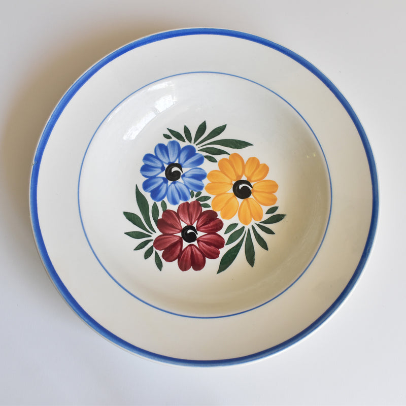 Vintage deep plate HBCM Creil-Montereau Yvonne B