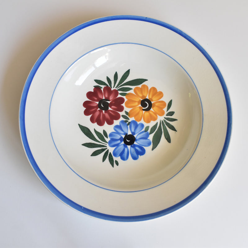 Vintage Deep Dish HBCM Creil-Montereau Yvonne C