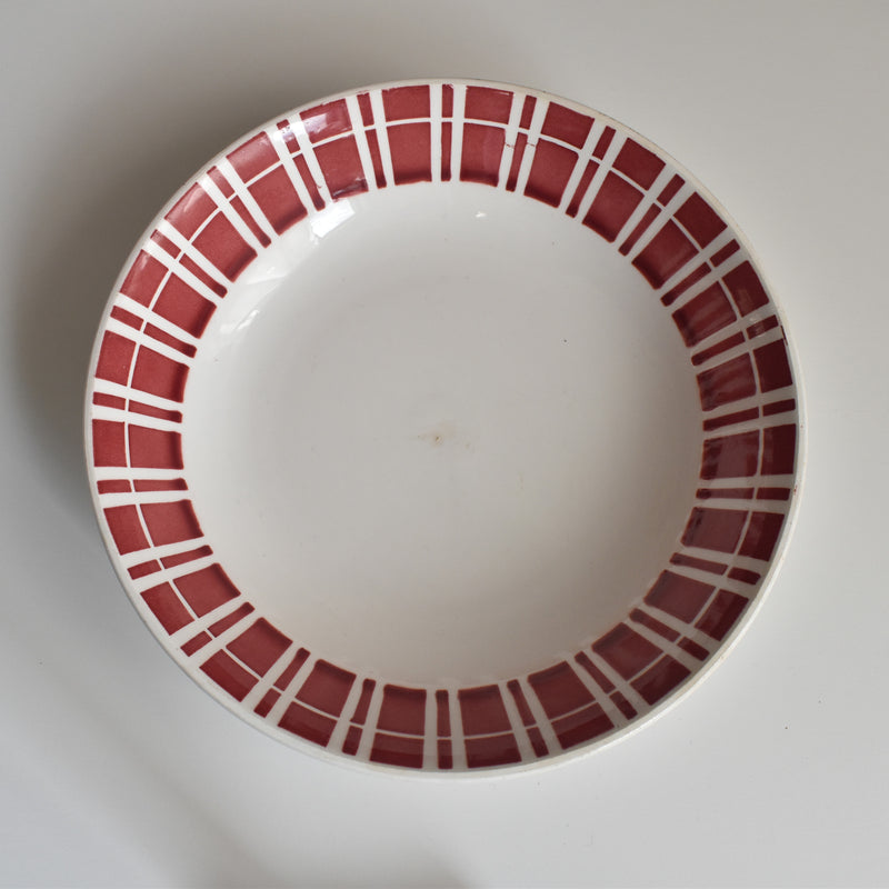 Vintage Deep Plate Digoin & Sarreguemines 9642 B