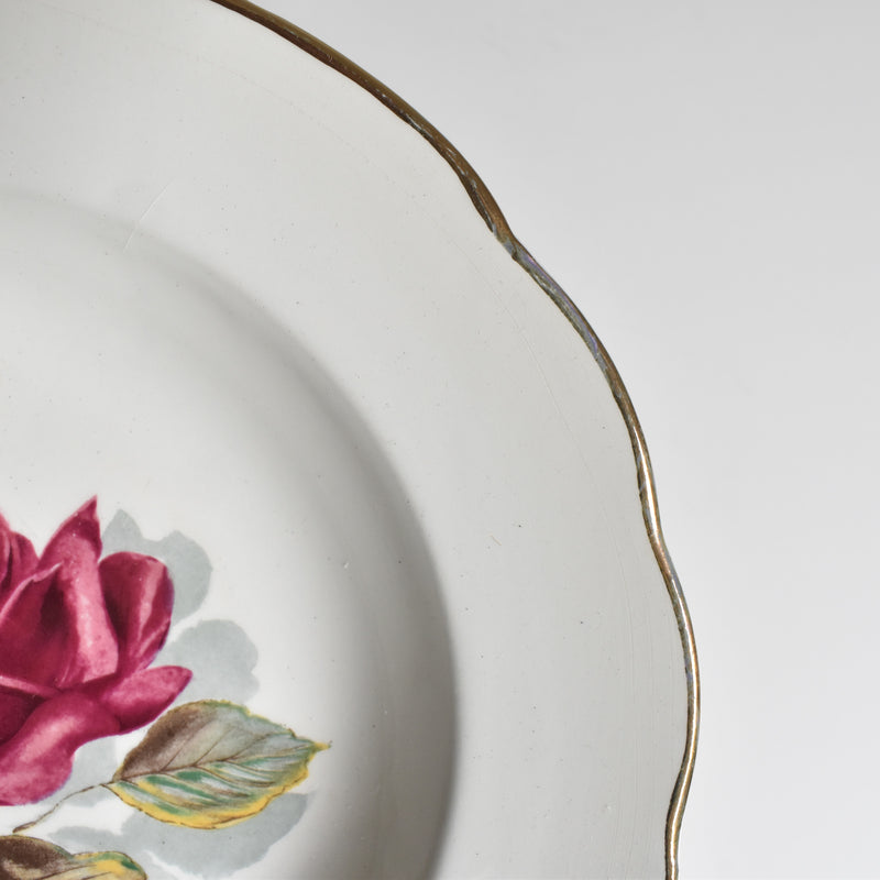 Vintage Deep Plate Gien Chambord